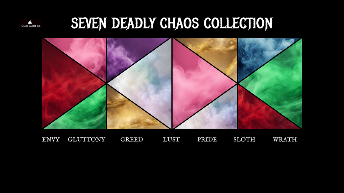 CHAOS CANDLE COMPANY GIVEAWAY: SEVEN DEADLY CHAOS COLLECTION