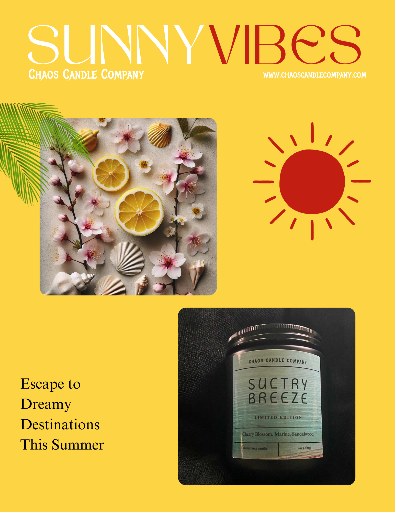 Summer Candles Are Here:  Meet Sultry Breeze