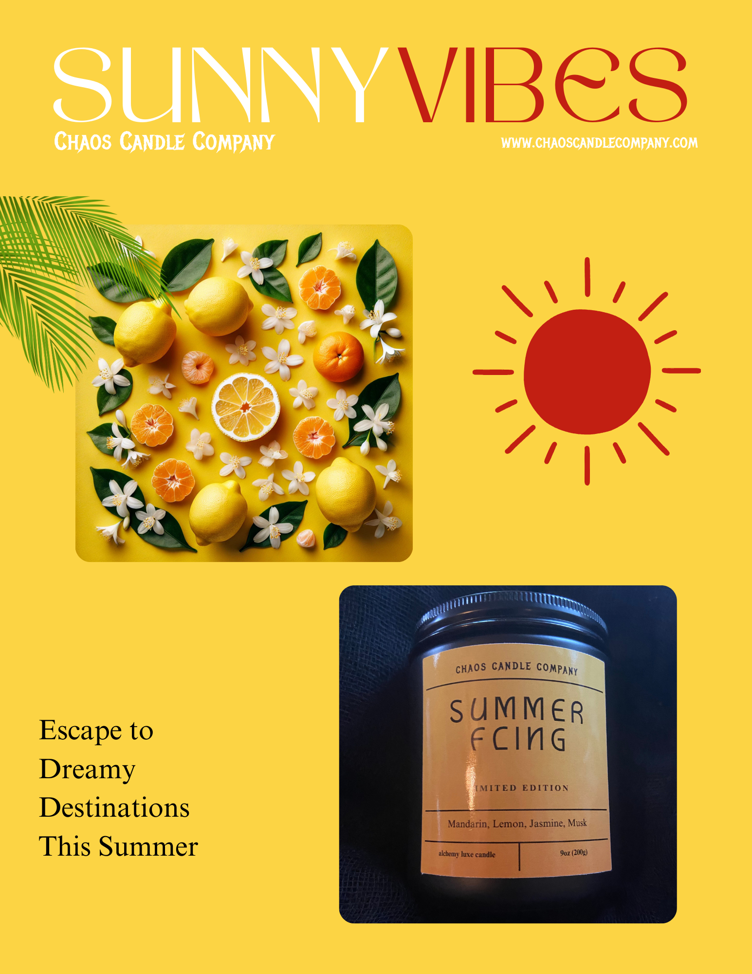 Summer Candles Are Here: Meet Summer Fling