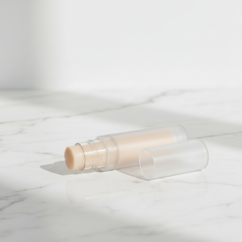 Frosted Lip Balm Tube Marble