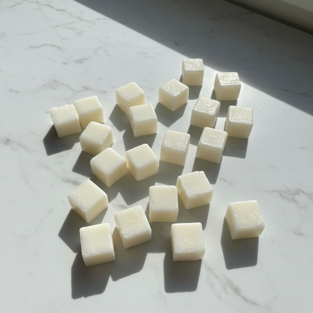 Wax Melt Cubes Marble No Plate